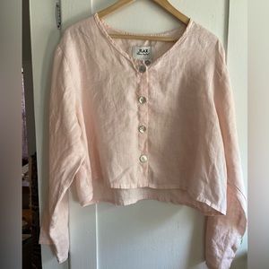 FLAX 100% linen top size small